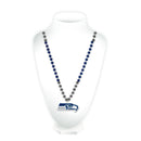 Seahawks Sport Beads With Medallion