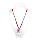 Fresno St Sport Beads With Medallion