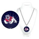Fresno State Sport Beads With Medallion (Printed)
