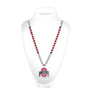 Ohio State Sport Beads With Medallion
