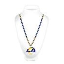 LA Rams Sport Beads With Medallion (Molded Primary Logo)