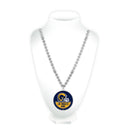 Rams Retro Beads With Printed Medallion