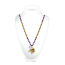 Vikings Sport Beads With Medallion