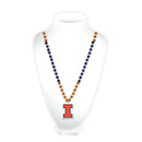 Illinois Sport Beads With Medallion