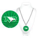 North Dakota University Sport Beads With Medallion (Printed)