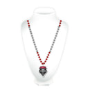 New Mexico Sports Beads With Medallion
