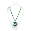 Colorado St Sport Beads With Medallion