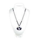 Byu Sport Beads With Medallion