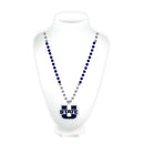 Utah State Aggies Sport Beads with Molded Team Logo Medallion - U State Logo