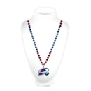 Colorado Avalanche Sport Beads With Medallion