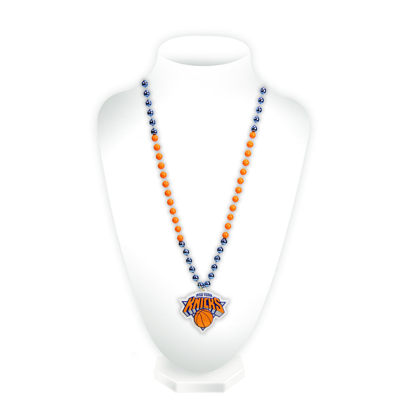 Knicks Sport Beads With Medallion