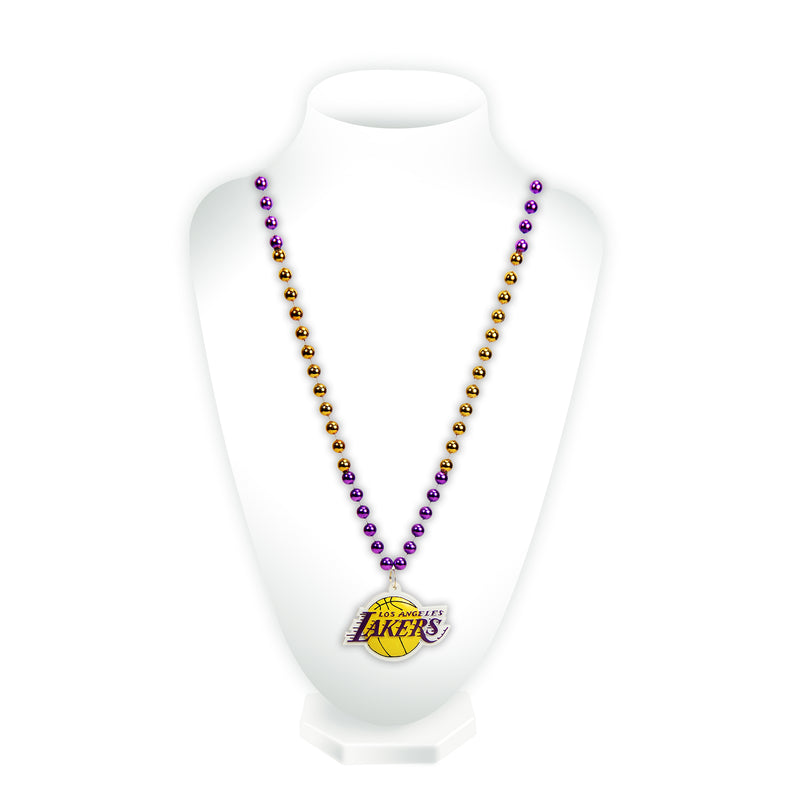LA Lakers Sport Beads With Medallion