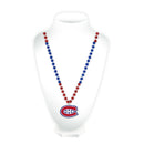 Canadiens Sport Beads With Medallion