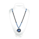 Orlando Magic Team Color Sports Beads with Molded Global Logo Medallion