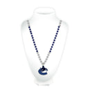 Canucks Sport Beads With Medallion