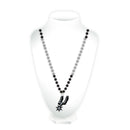 Spurs Sport Beads With Medallion