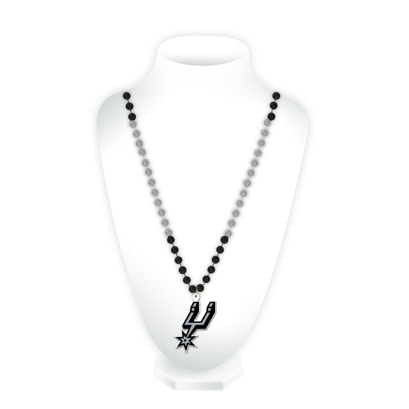 Spurs Sport Beads With Medallion
