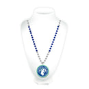 Timberwolves Sport Beads With Medallion