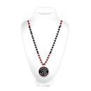 Raptors Sport Beads With Medallion