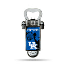 NCAA Kentucky Wildcats Magnetic Bottle Opener, Stainless Steel, Strong Magnet to Display on Fridge By Rico Industries