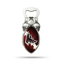 NFL Atlanta Falcons Magnetic Bottle Opener, Stainless Steel, Strong Magnet to Display on Fridge By Rico Industries