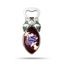 NCAA Stephen F. Austin Lumberjacks Magnetic Bottle Opener, Stainless Steel, Strong Magnet to Display on Fridge By Rico Industries