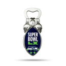 Seattle Seahawks 2026 Super Bowl LX Bound Bottle Opener Magnet