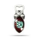 NCAA Northwest Missouri State Bearcats Magnetic Bottle Opener, Stainless Steel, Strong Magnet to Display on Fridge By Rico Industries