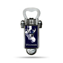Western Washington Vikings Basketball Bottle Opener Magnet