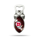 NCAA Utah Utes Magnetic Bottle Opener, Stainless Steel, Strong Magnet to Display on Fridge By Rico Industries