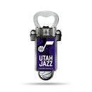 Utah Jazz Basketball Themed Bottle Opener Magnet