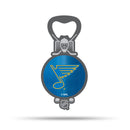 St. Louis Blues Hockey Themed Bottle Opener Magnet
