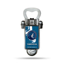 NBA Minnesota Timberwolves Magnetic Bottle Opener, Stainless Steel, Strong Magnet to Display on Fridge By Rico Industries