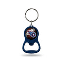NFL Tennessee Titans Metal Keychain - Beverage Bottle Opener With Key Ring - Pocket Size By Rico Industries