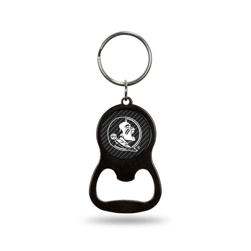 NCAA Florida State Seminoles Metal Keychain - Beverage Bottle Opener With Key Ring - Pocket Size By Rico Industries
