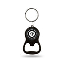NHL Winnipeg Jets Metal Keychain - Beverage Bottle Opener With Key Ring - Pocket Size By Rico Industries