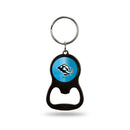Utah Mammoth Colored Bottle Opener Keychain - Black