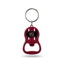 NCAA South Carolina Gamecocks Metal Keychain - Beverage Bottle Opener With Key Ring - Pocket Size By Rico Industries