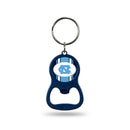 NCAA North Carolina Tar Heels Metal Keychain - Beverage Bottle Opener With Key Ring - Pocket Size By Rico Industries