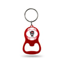 Nc State Colored Bottle Opener Keychain - Red