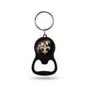NFL New Orleans Saints Metal Keychain - Beverage Bottle Opener With Key Ring - Pocket Size By Rico Industries
