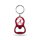 NCAA Alabama Crimson Tide Metal Keychain - Beverage Bottle Opener With Key Ring - Pocket Size By Rico Industries