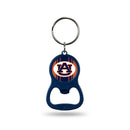 NCAA Auburn Tigers Metal Keychain - Beverage Bottle Opener With Key Ring - Pocket Size By Rico Industries