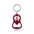 NCAA Alabama A&M Bulldogs Metal Keychain - Beverage Bottle Opener With Key Ring - Pocket Size By Rico Industries