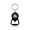 NCAA LSU Tigers Metal Keychain - Beverage Bottle Opener With Key Ring - Pocket Size By Rico Industries