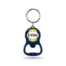 NCAA East Tennessee State Buccaneers Metal Keychain - Beverage Bottle Opener With Key Ring - Pocket Size By Rico Industries