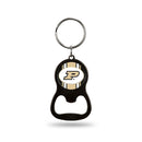 NCAA Purdue Boilermakers Metal Keychain - Beverage Bottle Opener With Key Ring - Pocket Size By Rico Industries