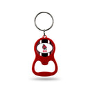 NCAA Ball State Cardinals Metal Keychain - Beverage Bottle Opener With Key Ring - Pocket Size By Rico Industries