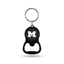 NCAA Michigan Wolverines Metal Keychain - Beverage Bottle Opener With Key Ring - Pocket Size By Rico Industries