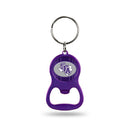 NCAA Stephen F. Austin Lumberjacks Metal Keychain - Beverage Bottle Opener With Key Ring - Pocket Size By Rico Industries